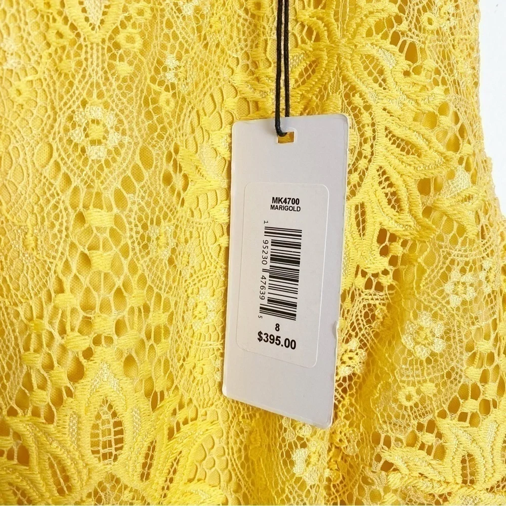ONE33 Social Lace Yellow Marigold Dress - Picture 4 of 4